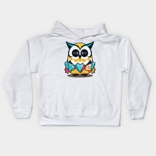 Hello Mr. Owl Kids Hoodie